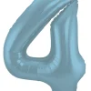 Tallballong - Nummer 4 - Pastel Blå Matt