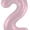 Tallballong - Nummer 2- Pastel Rosa Matt