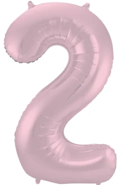 Tallballong - Nummer 2- Pastel Rosa Matt