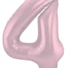 Tallballong - Nummer 4 -Pastel Rosa Matt