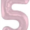 Tallballong - Nummer 5 -Pastel Rosa Matt