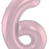 Tallballong - Nummer 6 -Pastel Rosa Matt