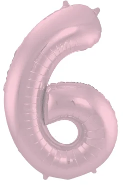 Tallballong - Nummer 6 -Pastel Rosa Matt