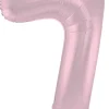 Tallballong - Nummer 7 -Pastel Rosa Matt