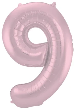 Tallballong - Nummer 9 -Pastel Rosa Matt