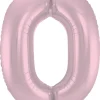 Tallballong - Nummer 0- Pastel Rosa Matt
