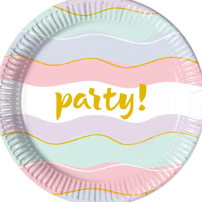 Tallerkener - Elegant Party - Papp