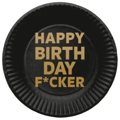 Tallerkener - Happy Birthday F*cker