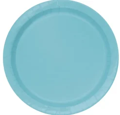 Tallerkener - Lys Turkis - Papp