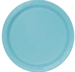 Tallerkener - Lys Turkis - Papp