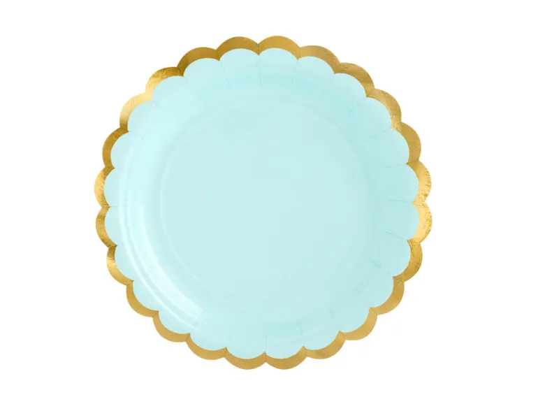 Tallerkener - Mint - Papp