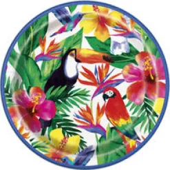 Tallerkener - Palme Luau