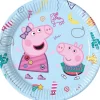 Tallerkener - Peppa Gris Messy - Papp