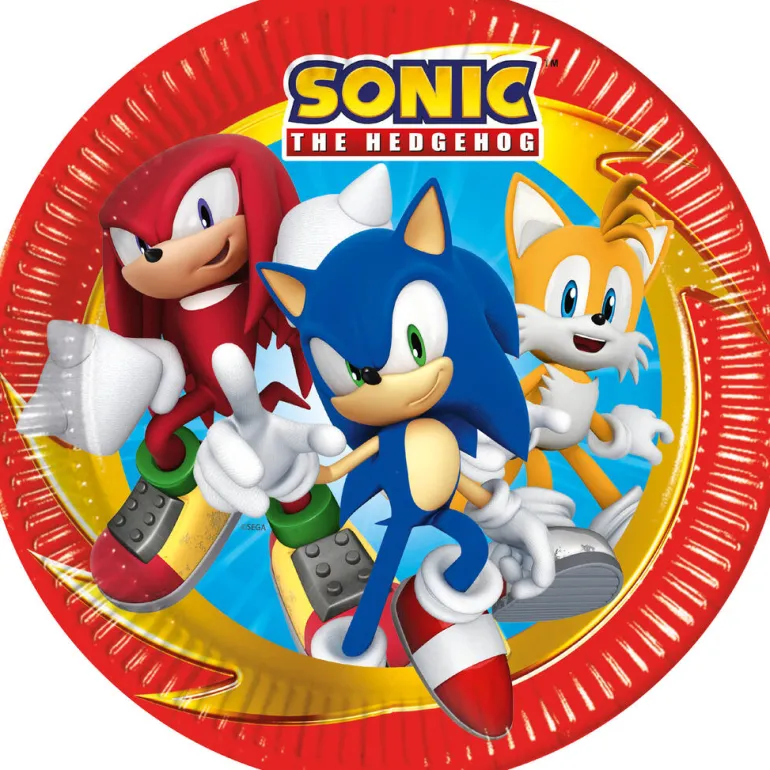 Tallerkener - Sonic - Papp
