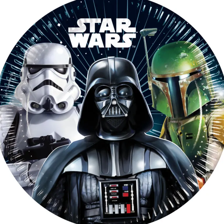 Tallerkener - Star Wars Galaxy - Papp