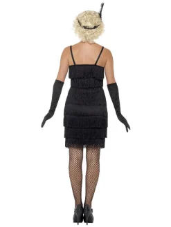 20-talls kjole - Flapper - Sort