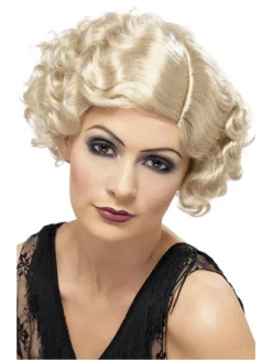 20-talls parykk kort - Blond