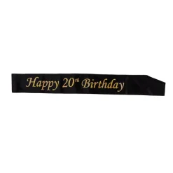 "20TH BIRTHDAY" - Sort/Gull