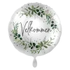 Velkommen - Grønn floral
