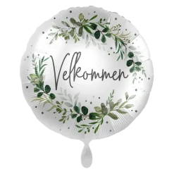 Velkommen - Grønn floral