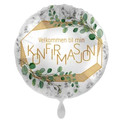 Velkommen til min Konfirmasjon - Grønn